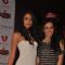 Sarah Jane Dias and Neha Sharma at Global Indian Film & TV Honours Awards 2012