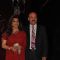 Rakesh Roshan with wife Pinky Roshan at Global Indian Film & TV Honours Awards 2012