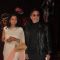 Vinod Khanna with wife Kavita Khanna at Global Indian Film & TV Honours Awards 2012