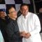 Vidhu Vinod Chopra and Sanjay Dutt at premiere of film Parinda at PVR. .