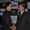 Vidhu Vinod Chopra and Anupam Kher at premiere of film Parinda at PVR