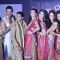 Ritesh, John, Shreyas, Shazahn, Zarine, Asin, Jacqueline & Akshay of Housefull 2 at fashion Show