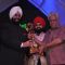 Charan Singh Sapra and Om Puri at Punjabi Icon Awards