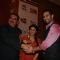 Raza Murad, Ragini Khanna and Nandish Sandhu at Golden Achiever Awards 2012