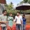 Sahil Sangha, Jackky Bhagnani and Dia Mirza during the Mahurat of Movie Ajab Gazabb Love