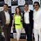 Suzzane Khan and Rajesh Khattar at launch of Monarch Universal corporate office at Navi Mumbai. .