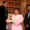 Harish Shah, Saroj Khan and Kailash Masoom at Dr. Ambedkar Awards