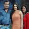 Sania Mirza with her parents on NDTV India's chat show Issi Ka Naam Zindagi