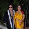 Bapi Lahiri with wife Chitrani at the sangeet ceremony of Bappa Lahiri and Taneesha Verma held last night