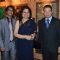 Raakesh Agarwal, Rashmi Jolly and Miloslav stasek at Elegant launch hosted by Czech tourism, Raghuvanshi Mills in Mumbai. .