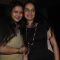 Poonam Dhillon with Shivangi Kapoor at Poonam Dhillon's Birthday Bash