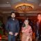 Abhishek Bachchan and Jaya Bachchan at Bappa Lahiri and Taneesha Verma Wedding Reception