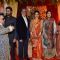 Amitabh Bachchan, Jaya Bachchan & Abhishek Bachchan at Bappa Lahiri & Tanisha Wedding Reception