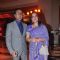 Gulshan Grover and Pratibha Advani at Bappa Lahiri and Taneesha Verma Wedding Reception