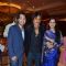 Shakti Kapoor,Shivangi Kapoor & Siddhant Kapoor at Bappa Lahiri and Taneesha Verma Wedding Reception