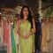 Bhagyashree launches her own collection at Juhu in Mumbai
