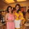 Divya Dutta and Sheeba at Bhagyashree's collection launch in Juhu, Mumbai