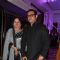Abhijeet with wife at Sunidhi Chauhan and Hitesh Sonik Wedding Reception Ceremony