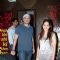 Actor Atul Agnihotri with wife Alvira Khan at the inauguration of  Sanjeev Chadha's Red Gym