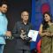 Gurdas Mann, Kamal Kumar Barjatia and Kajol at Dadasaheb Phalke Academy Awards in Mumbai