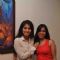Manisha Kelkar and Annie Chatterjee promoting upcoming film BANDOOK at a Painting Exhibition