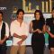 Mika, Shahid Kapoor, Neha Dhupia and Sonakshi Sinha at IIFA Awards 2012