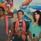 Anurag Kashyap, Manoj Bajpai and Richa Chadda at Music Launch of Gangs of Wasseypur