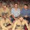 Akshay Kumar & Delhi Police Commissioner with Delhi Police Jawans at Rowdy Rathore special screening