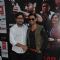 Yashpal Sharma and Abhishek Anand at Premiere of film Chakradhaar