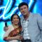 Asha Bhosle and Anu Malik on the set of Indian Idol 6
