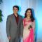 Madhuri Dixit with husband Dr Sriram Nene at Esha Deol's Wedding Reception