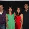 Ranbir Kapoor, Priyanka Chopra & Ileana D'Cruz, Siddharth at Film Barfi theatrical trailer launch