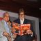 TP Agarwal and Amitabh Bachchan at Launch of T P Aggarwal's trade magazine 'Blockbuster'