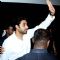 Bollywood actor Abhishek Bachchan visited Cinemax, Kandivali in Mumbai, to check the audience reaction to his recently released film 'Bol Bachchan'. .