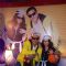 Bollywood actors Boman Irani with Farah Khan at Shirin Frahad Ki Toh Nikal Padi poster launch Gold Gym Mumbai, India. .