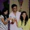 Kritika Kamra, Sharad Kelkar & Ishiita at the celebration of 200 Episode of Kuch Toh Log Kahenge