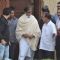 Amitabh Bachchan arrived at Rajesh Khanna's residence to pay his condolence to the family