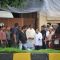 Amitabh Bachchan Paying tribute to superstar Rajesh Khanna at Aashirwad Banglow