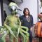 Choreographer-director Farah Khan promoting Joker with Aliens, Mumbai India. .