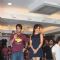 Bollywood actors Tusshar Kapoor & Neha Sharma poses during the Lawman Pg3 associates with Kya Super Kool Hain Hum in Mumbai