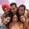 Khushboo, Mahie, Gippy and Ghuggi with Carry On Jatta cast