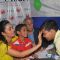 Bollywood actress Mallika Sherawat meets CPAA patients in Mumbai .