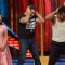 Salman Khan dances with Rashmi Desai and Deepak on the sets of Jhalak Dikhhla Jaa