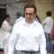 Gulshan Grover at the funeral of cinematographer and director Ashok Mehta