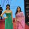 Bollywood actress Sonam Kapoor and Hema Malini at the inauguration of India International Jewellery Week (IIJW) in Mumbai. .