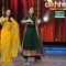 Madhuri Dixit and Kareena Kapoor at Film Promotion Heroine on Set Jhalak Dikhhala Jaa