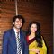 Ankita Lokhande with Hiten Tejwani at Pavitra Rishta press meet