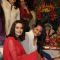 Preity Zinta and Sonakshi Sinha at Salman Khan's Ganesh Visarjan at Galaxy