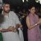 Raj Kundra and Shamita Shetty at Shilpa Shetty's Ganpati Visarjan