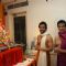 Tusshar Kapoor and Jeetendra at Ganesh Chaturthi Festival